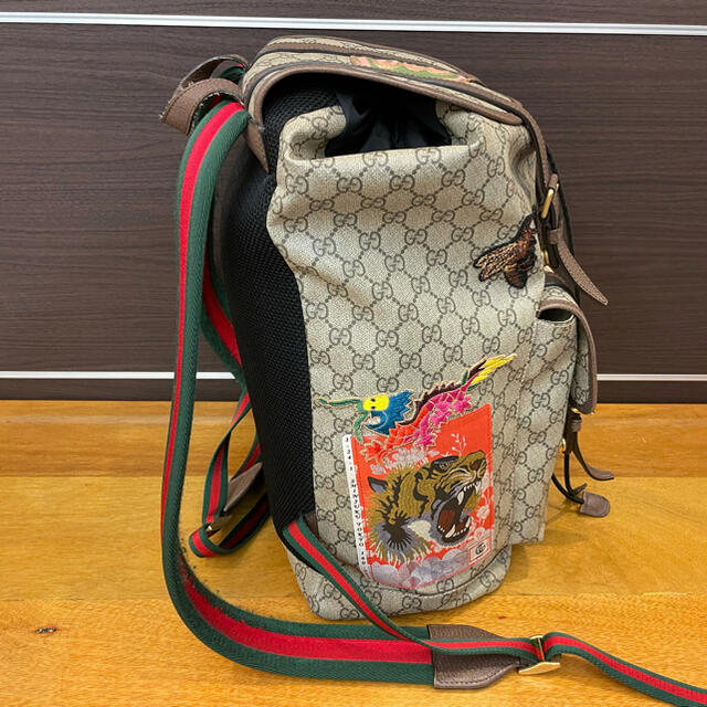 Gucci(グッチ)の★中古 美品 GUCCI クーリエ GGスプリーム シェリーライン バックパック メンズのバッグ(バッグパック/リュック)の商品写真