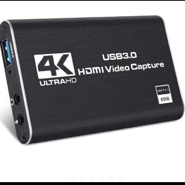 キャプチャーボード HDMI ゲームキャプチャデバイス 4K USB 3.0