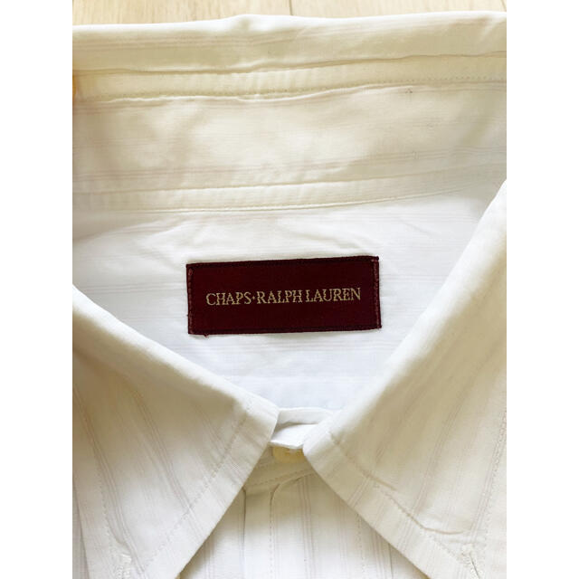 CHAPS(チャップス)のCHAPS Ralph Lauren ボタンダウン ホワイト 白 ワイシャツ メンズのトップス(シャツ)の商品写真