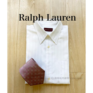 チャップス(CHAPS)のCHAPS Ralph Lauren ボタンダウン ホワイト 白 ワイシャツ(シャツ)