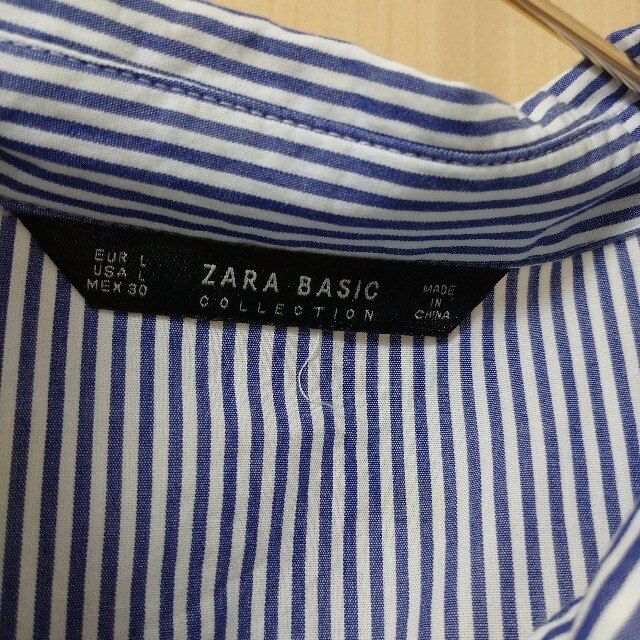 ZARA(ザラ)のZARA トップス Lサイズ レディースのトップス(シャツ/ブラウス(半袖/袖なし))の商品写真