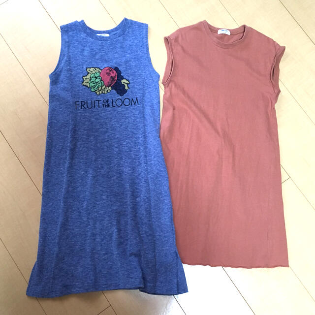 BREEZE(ブリーズ)のBREEZE/キッズワンピース/セット売り キッズ/ベビー/マタニティのキッズ服女の子用(90cm~)(ワンピース)の商品写真