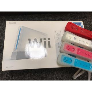 ウィー(Wii)の受け取り限定❗️wii ゲームセット　一部付属品なし(家庭用ゲーム機本体)