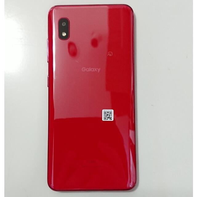 Galaxy(ギャラクシー)の0677au スマホ SAMSUNG Galaxy A20 SCV46 スマホ/家電/カメラのスマートフォン/携帯電話(スマートフォン本体)の商品写真