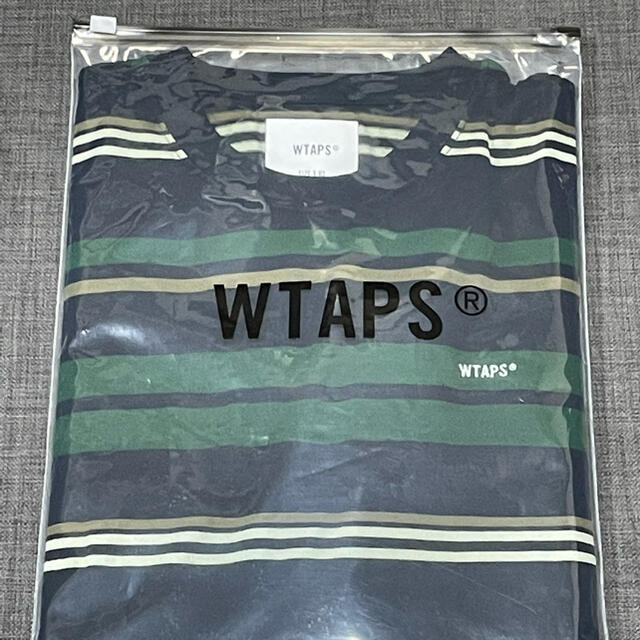 W)taps(ダブルタップス)のL GREEN WTAPS JAM / LS / COTTON ボーダー ロンT メンズのトップス(Tシャツ/カットソー(七分/長袖))の商品写真