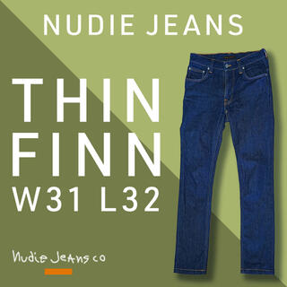 ヌーディジーンズ(Nudie Jeans)のnudie jeans co THIN FINN W31 Ｌ32(デニム/ジーンズ)