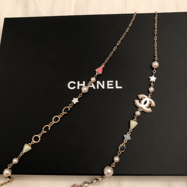 CHANELシャネル❤️2021ロングネックレスアクセサリー