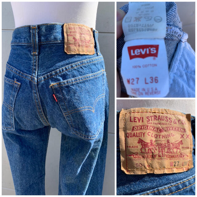 Levi's(リーバイス)のLevi's 501xx バレンシア製 ハイウエストデニム レディースデニム レディースのパンツ(デニム/ジーンズ)の商品写真