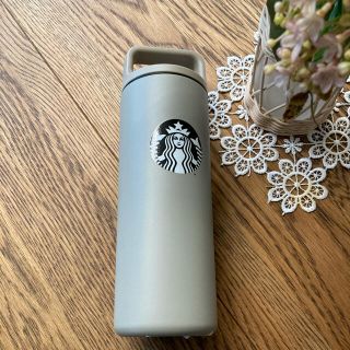 スターバックスコーヒー(Starbucks Coffee)の2021 秋スターバックスコーヒーハンドルリッドステンレスボトルグレー473ml(タンブラー)