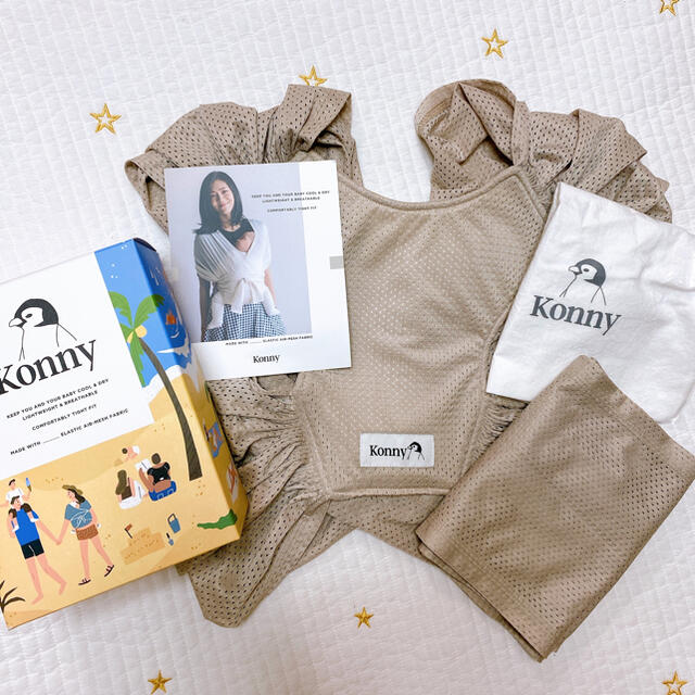 Ergobaby(エルゴベビー)のコニー   抱っこひも　XS サマー キッズ/ベビー/マタニティの外出/移動用品(スリング)の商品写真