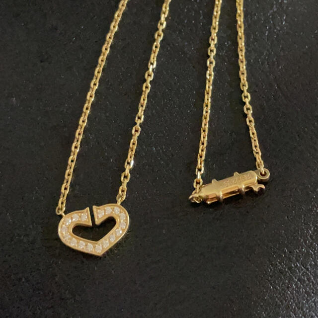 Cartier(カルティエ)のカルティエ♡Cハートネックレス レディースのアクセサリー(ネックレス)の商品写真