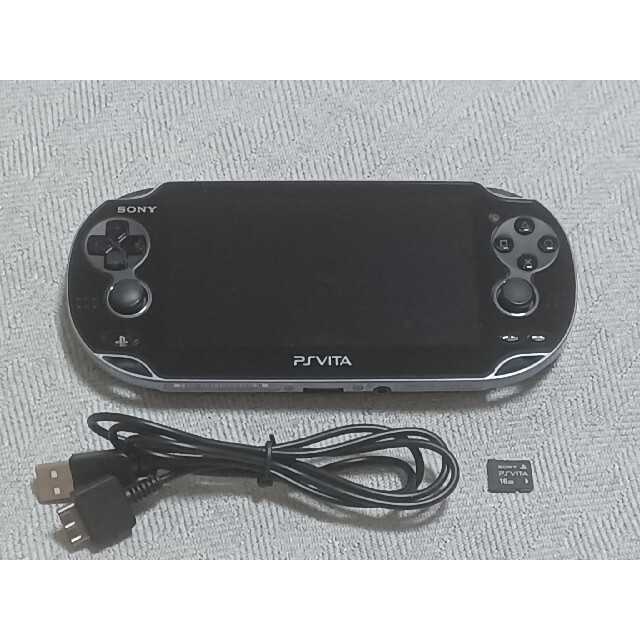 みです⊲ PlayStation Vita - ps vita 本体 PCH-1000 メモリーカード