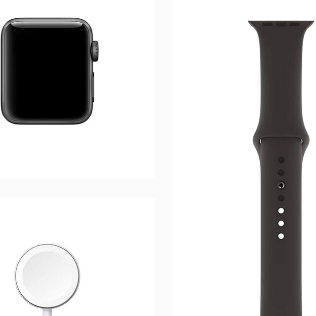 Apple Watch(アップルウォッチ)のApple Watch series3 42mm GPS メンズの時計(腕時計(デジタル))の商品写真