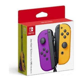 ニンテンドースイッチ(Nintendo Switch)の任天堂 スイッチJoy-Con ネオンパープル ネオンオレンジ(その他)