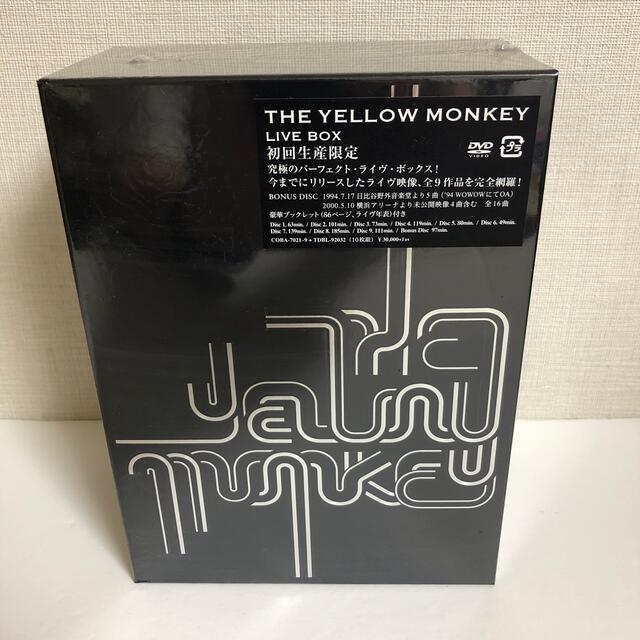 45.0%割引 【廃盤】【新品】THE YELLOW MONKEY LIVE BOX(10枚組 45.0%割引 【廃盤】【新品】THE YELLOW MONKEY LIVE BOX(10枚組