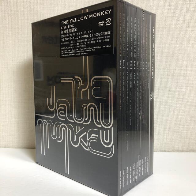 【廃盤】【新品】THE YELLOW MONKEY LIVE BOX（10枚組）