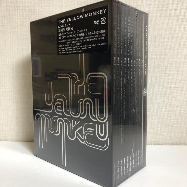廃盤】【新品】THE YELLOW MONKEY LIVE BOX(10枚組)-