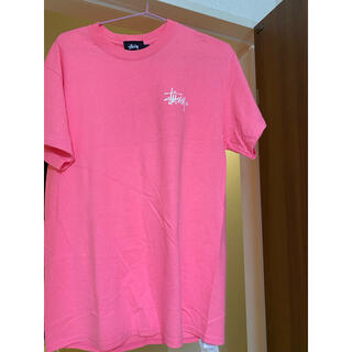 ステューシー(STUSSY)のSTUSSY ステューシー 蛍光ピンク 半袖 Tシャツ(Tシャツ(半袖/袖なし))