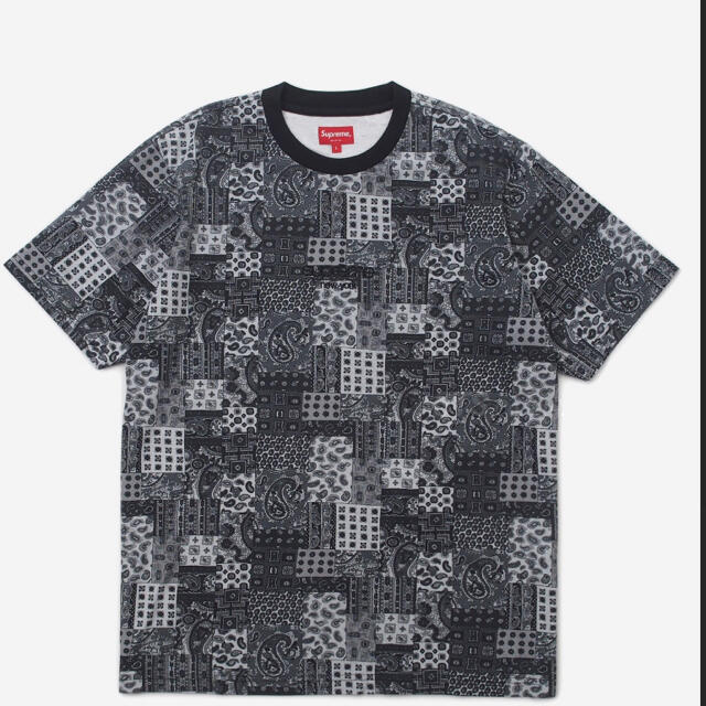 supreme Patchwork Paisley S/S Top  Sサイズ