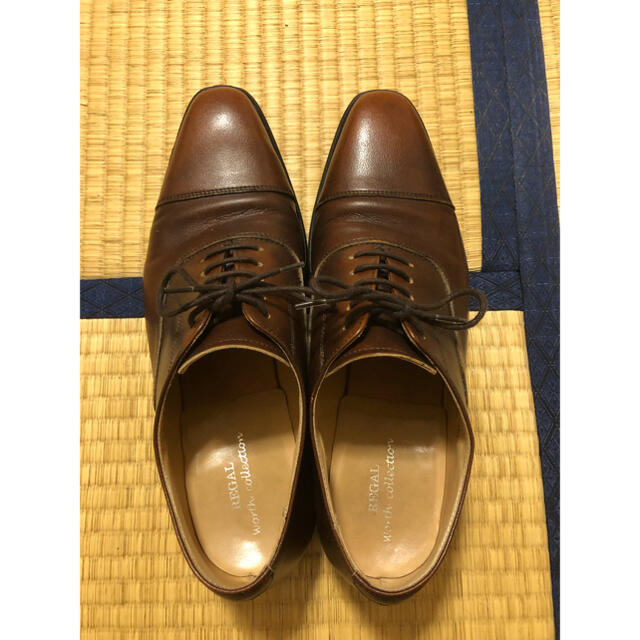 27色ブラウンREGAL worth collection 通勤靴
