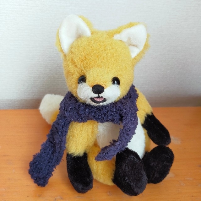 お休み中 作家様 テディベア きつね お休み中 作家様 テディベア きつね