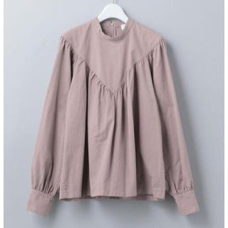 ビューティアンドユースユナイテッドアローズ(BEAUTY&YOUTH UNITED ARROWS)の【美品】6 ROKU ブラウス 完売品 ライラック(シャツ/ブラウス(長袖/七分))