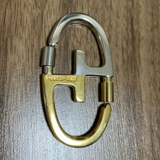 グッチ(Gucci)のオールドグッチ　キーリング　キーホルダー　ゴールドシルバーG G(キーホルダー)