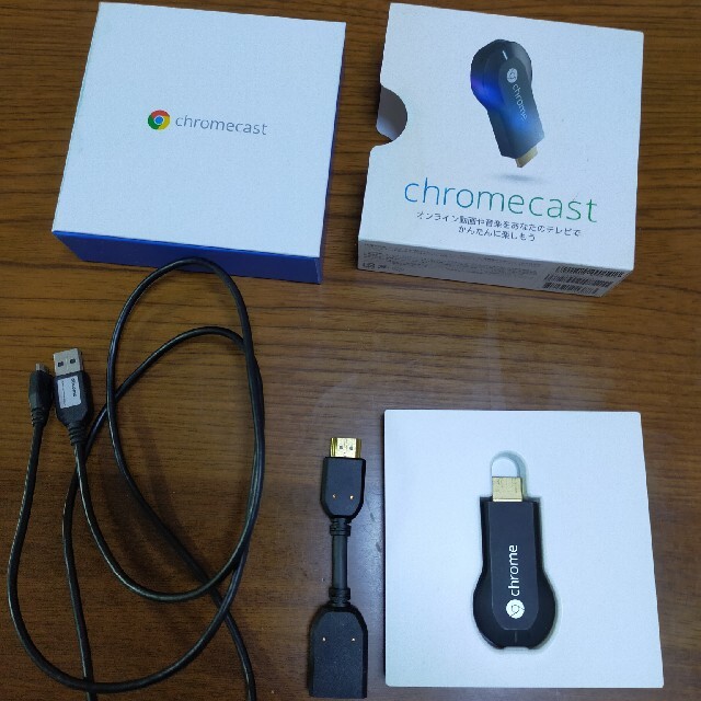 箱無し Google Chromecast クロームキャスト 初代 - テレビ/映像機器