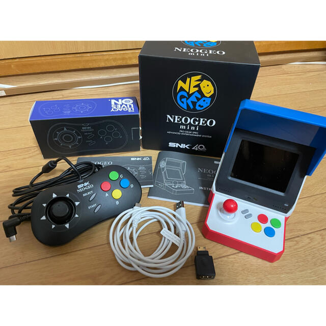 ネオジオミニ NEOGEO MINI 、コントローラー、HDMIケーブルセットNEOGEOmini