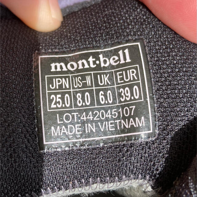 mont bell(モンベル)のmont-bell トレッキングシューズ GORETEX スポーツ/アウトドアのアウトドア(登山用品)の商品写真