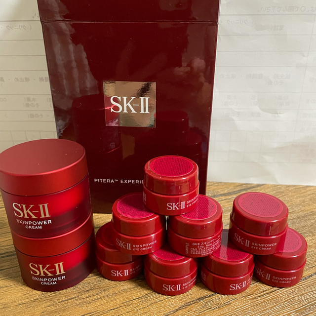 SK-II エスケーツー スキンパワー クリームとアイクリームセット