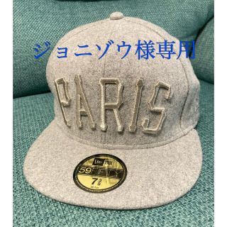 マークバイマークジェイコブス(MARC BY MARC JACOBS)のMARC BY JACOBS NEW ERA キャップ　グレー　送料込み(キャップ)