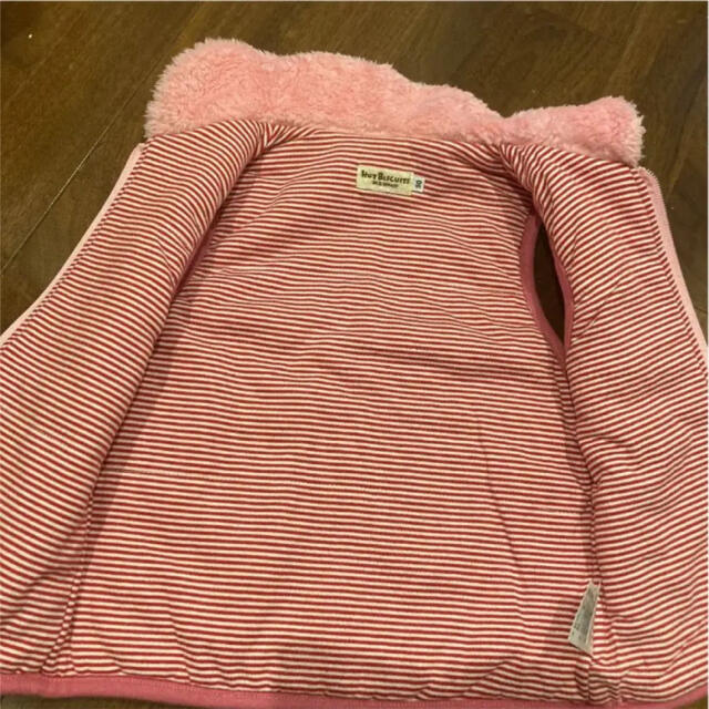 HOT BISCUITS(ホットビスケッツ)の新品　ホットビスケッツ　ベスト キッズ/ベビー/マタニティのキッズ服女の子用(90cm~)(ジャケット/上着)の商品写真