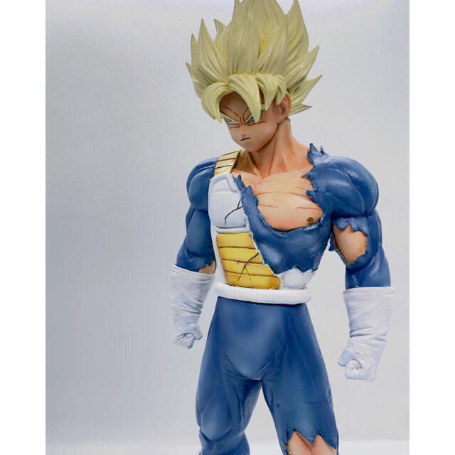 BANPRESTO(バンプレスト)のドラゴンボール　悟空と悟飯親子とsmsp 悟空リペイント改造 エンタメ/ホビーのフィギュア(アニメ/ゲーム)の商品写真