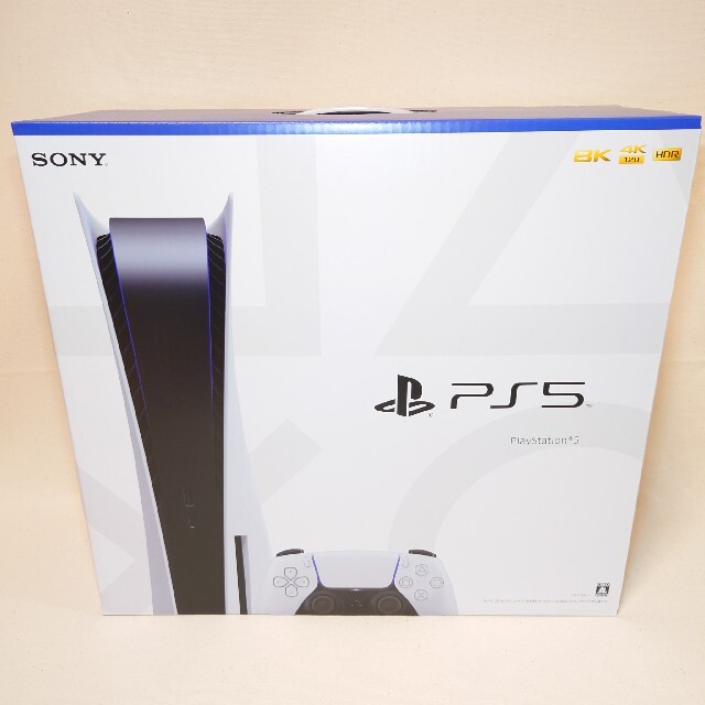 PlayStation(プレイステーション)のプレイステーション5 本体 エンタメ/ホビーのゲームソフト/ゲーム機本体(家庭用ゲーム機本体)の商品写真