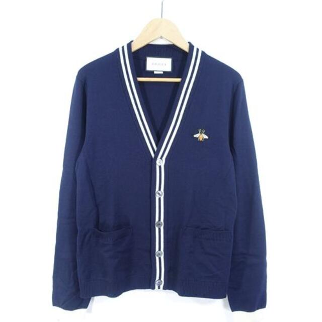 Gucci(グッチ)のGUCCI 20aw BEE WOOL KNIT CARDIGAN メンズのトップス(ニット/セーター)の商品写真