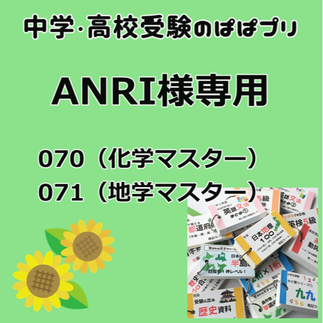 ANRI様専用　０７０、０７１