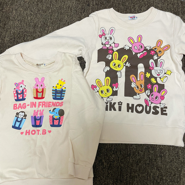 おと様 ミキハウス＆クーラクール 秋、冬物 キッズ/ベビー/マタニティのキッズ服女の子用(90cm~)(Tシャツ/カットソー)の商品写真