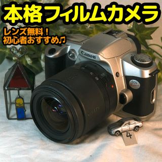 Canon - EOS Kiss フィルムカメラ 完動品 【レンズセット】4 人気