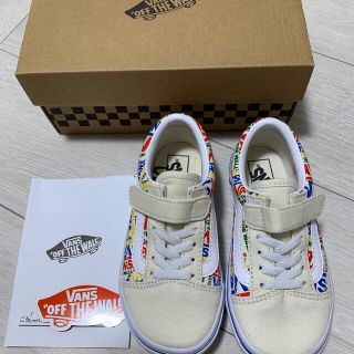 ヴァンズ(VANS)の新品未使用　バンズ　キッズ　VANS オールドスクール　18センチ(スニーカー)