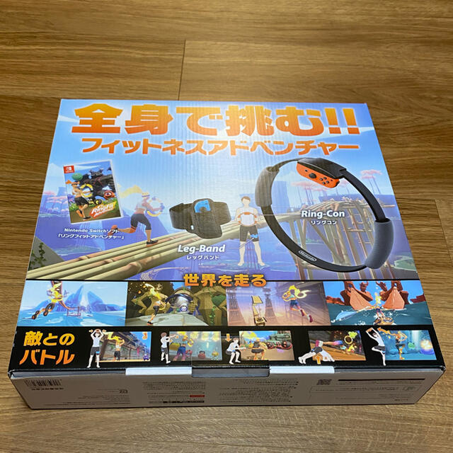 任天堂(ニンテンドウ)のリングフィットアドベンチャー Switch エンタメ/ホビーのゲームソフト/ゲーム機本体(家庭用ゲームソフト)の商品写真