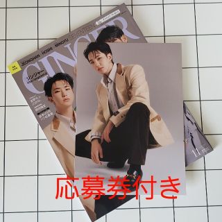 セブンティーン(SEVENTEEN)の雑誌GINGER 11月号 表紙SEVENTEEN 特典ホシ(その他)