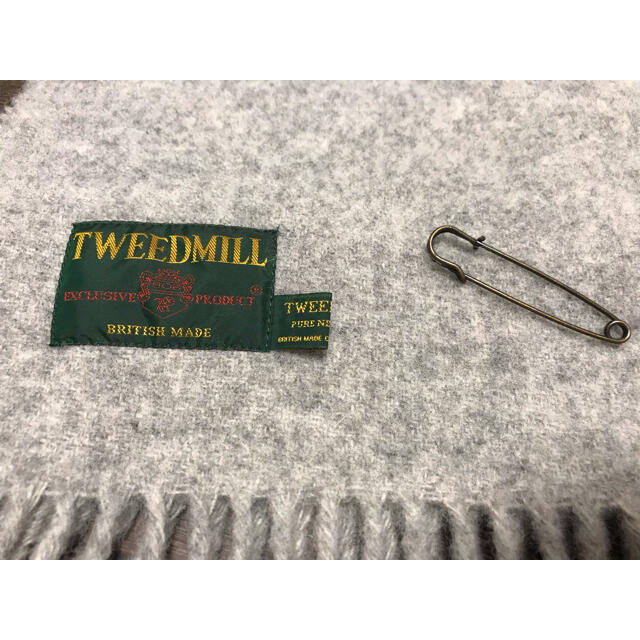 TWEEDMILL(ツイードミル)のTWEEDMILL 大判ストール　厚手 レディースのファッション小物(マフラー/ショール)の商品写真