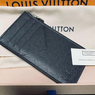 ルイヴィトン(LOUIS VUITTON)の超美品　ルイヴィトン   タイガ　コインカードホルダー(コインケース/小銭入れ)