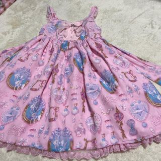 アンジェリックプリティー(Angelic Pretty)のアンジェリックプリティ💖ピンクのかわいいドレス超美品🌟(ロングワンピース/マキシワンピース)