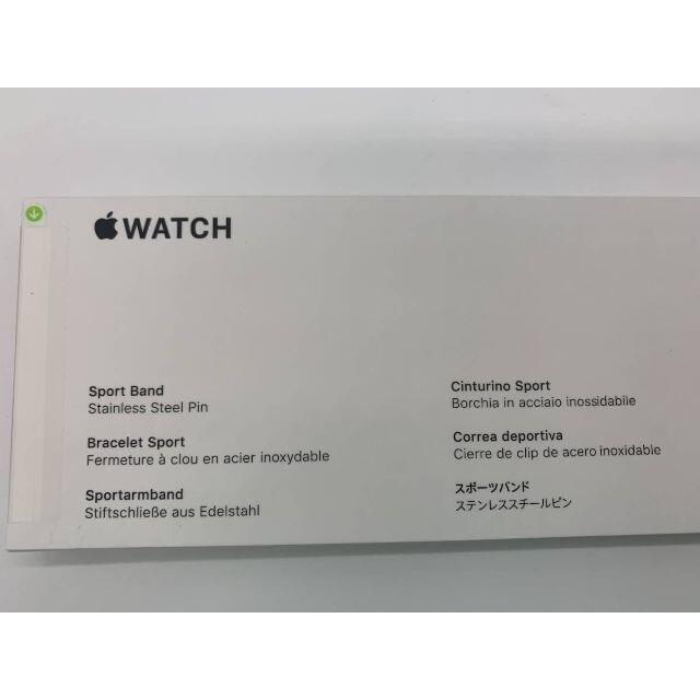 Apple Watch(アップルウォッチ)の未開封品 apple watch純正品バンド　スポーツベルト 正規品 45mm スマホ/家電/カメラのスマートフォン/携帯電話(その他)の商品写真