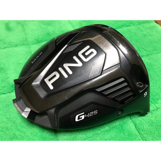 PING ピン G425 MAX ドライバー 9°  ヘッドのみ