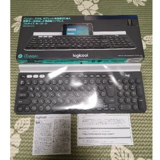 新品同様 ロジクール キーボード K780(PC周辺機器)