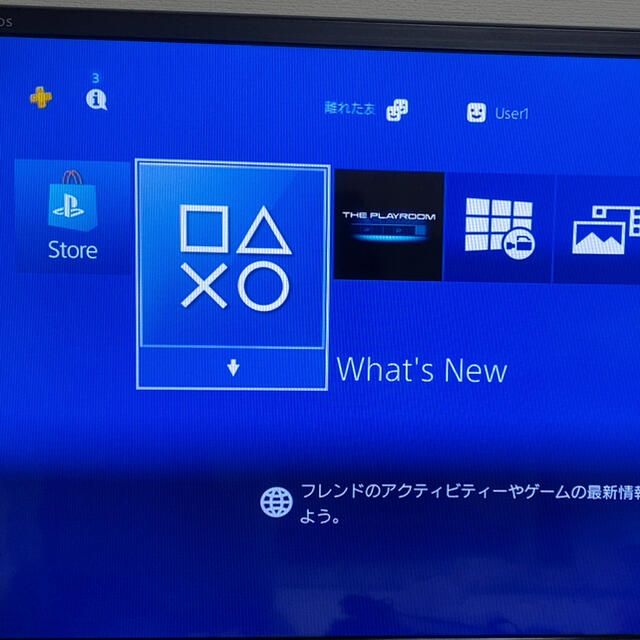 PS4 本体+コントローラー