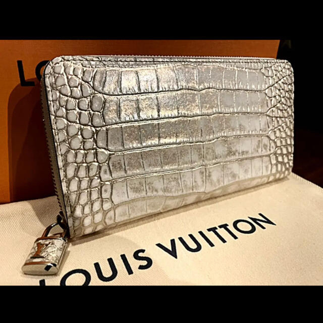LOUIS VUITTON(ルイヴィトン)のルイヴィトン　超希少　アリゲーター　クロコダイル　　ベルルッティ　エルメス メンズのファッション小物(長財布)の商品写真